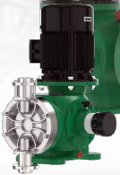 Mechanical diaphragm dosing pumps and mechanical diaphragm metering pumps