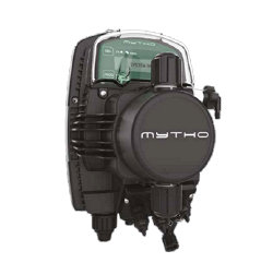 Proportional dosing pumps with multiple proportional and timed software programs for water treatment applications