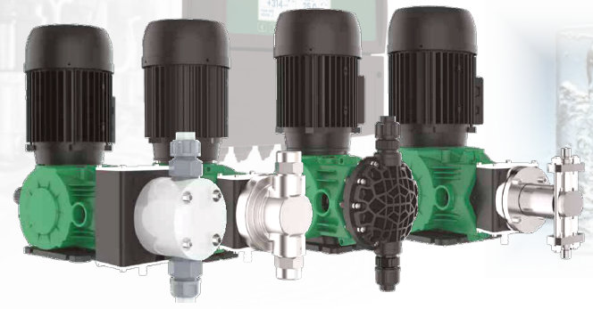 Mechanical piston dosing pumps and mechanical plunger metering pumps