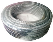 PVC reinforced hose good chemical resistance properties suitable for high pressure chemical applications