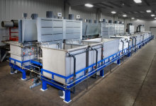 Smart metering pumps with integrated pH/redox controllers to regulate chemicals levels in metal finishing, electroplating systems