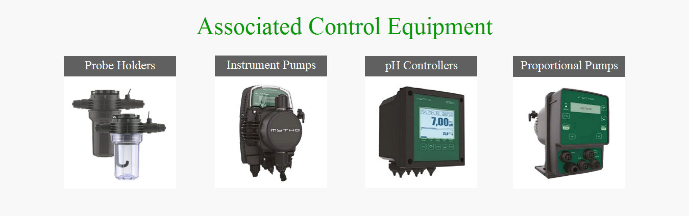 Proportional dosing pumps for pH control