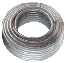 Reinforced pvc tubing for high pressure applications excellent chemical resistance