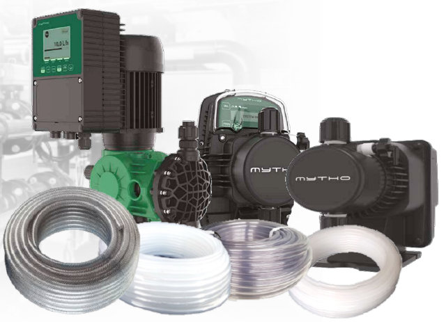 Chemical dosing hose & tubing for all types of chemicals and solvents 