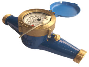 multi-jet water meters for temperatures up to 30� with dry dial reading counter and pulse output signal